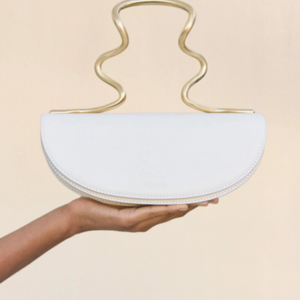 [New/Unopened packaging]Fashion Brand Ilaria Bag White Top Handle Designer Style